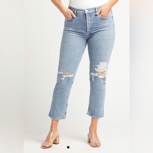 AGOLDE Riley crop jeans 26